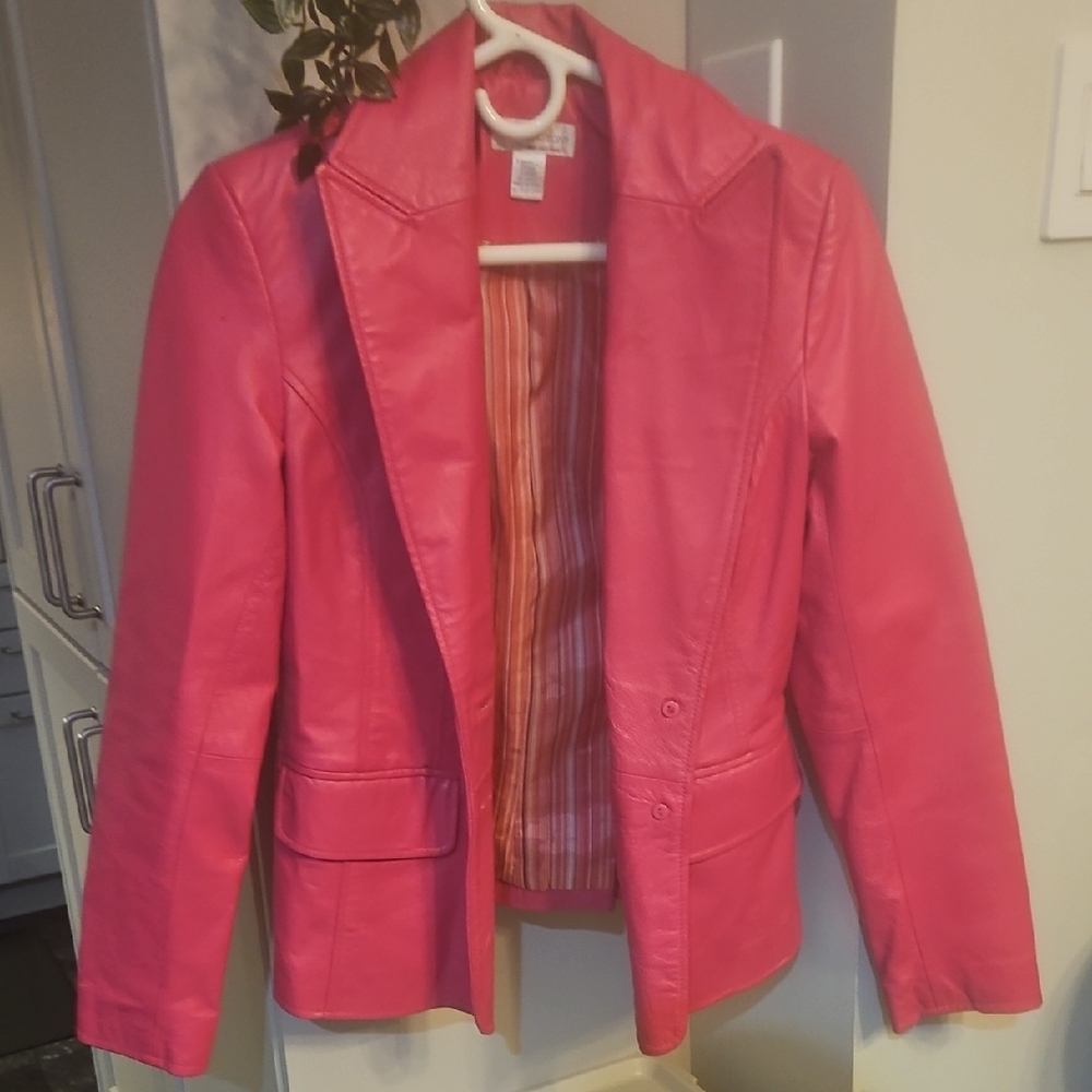 Worthington Women's Bold Pink Blazer